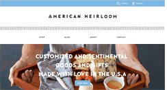 Desktop Screenshot of americanheirloom.com